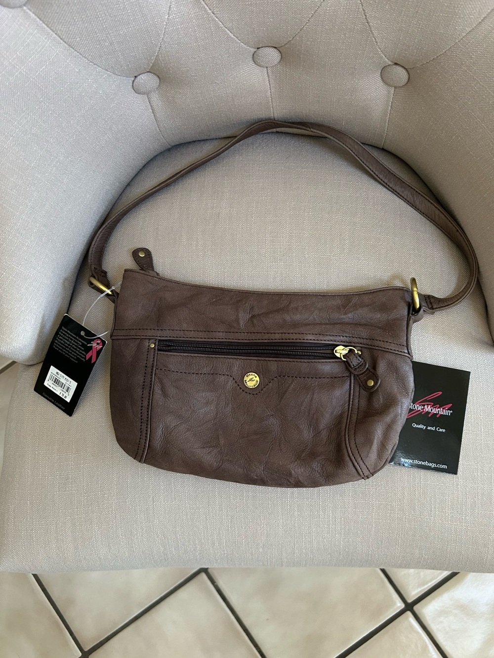 Women's brown bag